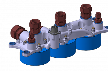 Boîtier d ' électrovannes du moteur Prométheus (BEV)