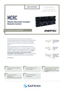 亚慱体育app官网下载iosSafran Data Systems - MCRC任务记录仪驾驶舱遥控-数据表