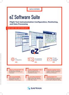 亚慱体育app官网下载ios-飞行测试软件套件:eZ software suite (eZ SetUp, eZ Processing, eZ Operation, eZ EU Server) -数据表